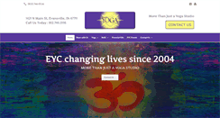 Desktop Screenshot of evvyogacenter.com